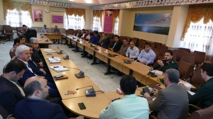 Masali şəhristoni fərmondori muavin Ğuds ruji mitinqi bərpo kardeyo votə sıxanon 