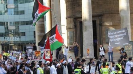 Fußmärsche zum Al-Quds-Tag in London 