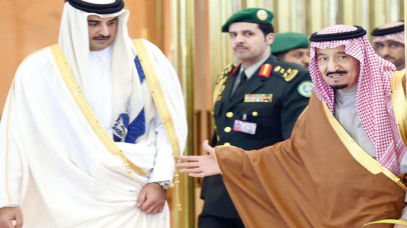 Emir Qatar dan Raja Arab Saudi