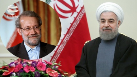 Ruhani ve Laricani İran halter takımının birinciliğini tebrik etti