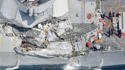 美军舰7名船员遗体在日本东海被发现