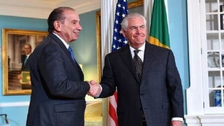 Aloysio Nunes discute situação da Venezuela com secretário de Estado dos EUA