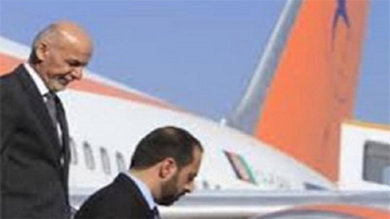 سفر رئیس جمهور افغانستان به قزاقستان 