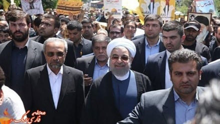 Қудс кунига бағишланган кўча-намойишлар.(СУРАТЛАР)