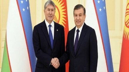 Шавкат Мирзиёев Алмазбек Атамбоев билан учрашди ва уни Ўзбекистонга таклиф қилди