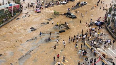 中国强降雨引发洪灾致28人死亡