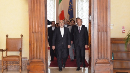 Reuniões do Ministro do Exterior iraniano na Itália