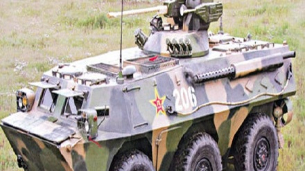 中国在中印边界部署装甲部队