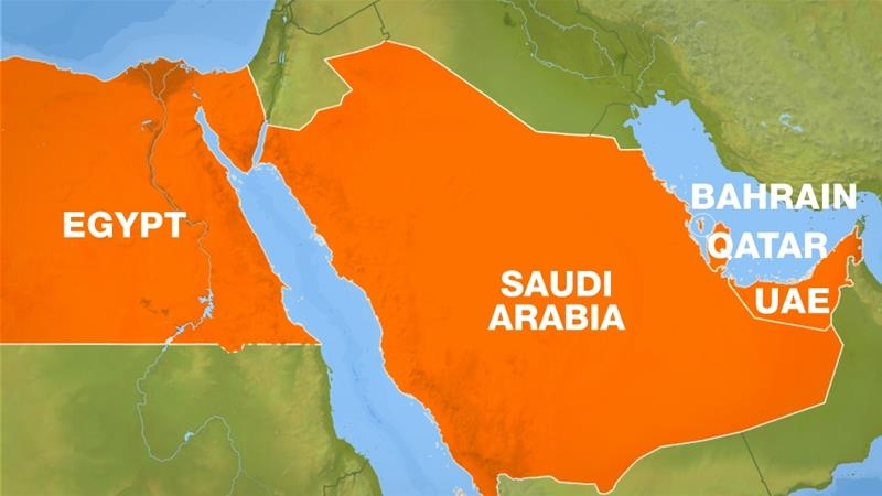بیانیه چهارجانبه عربستان، امارات، مصر و بحرین درباره تنش اخیر با قطر