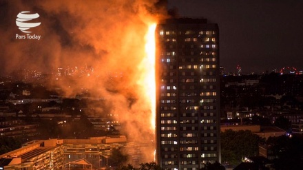בריטניה: תרזה מיי מתחייבת לחקור נסיבות השריפה בלונדון