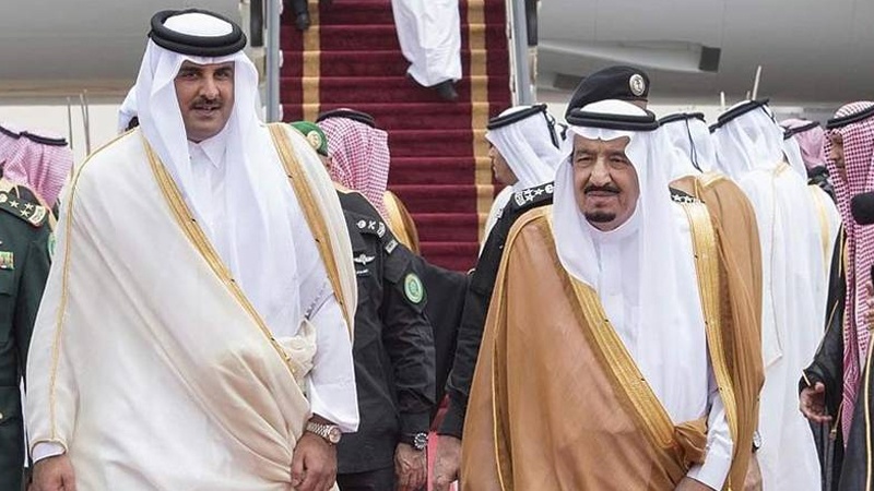Emir Qatar dan Raja Salman