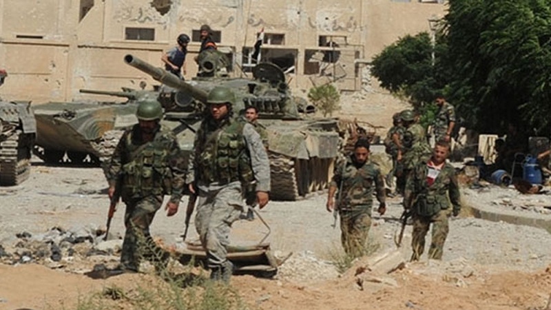  تسلط ارتش سوریه بر منطقه الضلیعیات
