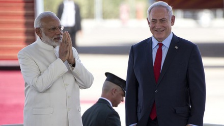 Indiens Ministerpräsident in besetzten Palästinensischen Gebieten eingetroffen