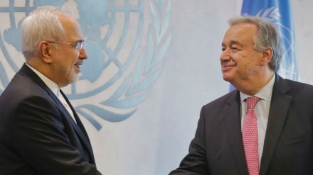 Zarif takohet me sekretarin e përgjithshëm të OKB