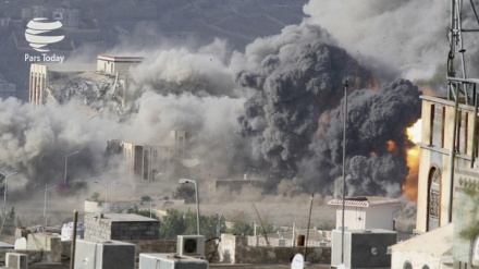 حملات گسترده جنگنده‌های سعودی به «صنعاء» و «الحدیده» یمن