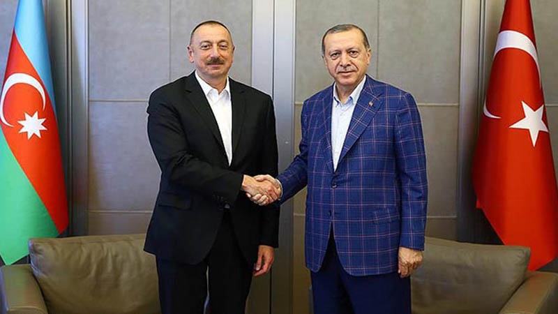 Erdoğan, Aliyev ile görüştü