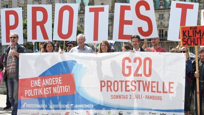 Demonstracije protiv G20 u Hamburgu
