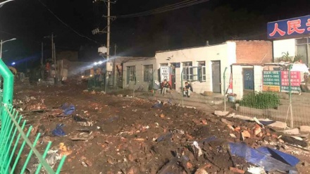 A explosão do gasoduto no nordeste da China, cinco mortos e 89 feridos