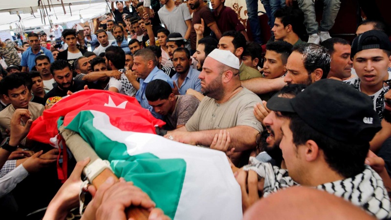 Milhares de jordanos protestam em funeral contra Israel