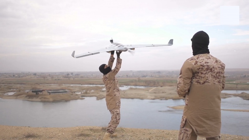 Drone de Daesh bombardeia a Exército sírio em Homs