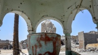 Puing-puing Masjid Al-Nuri di Mosul