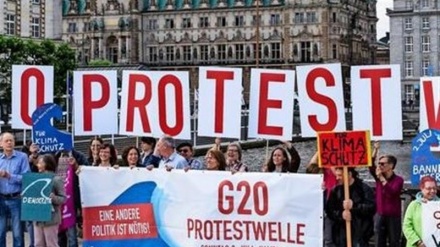 Milhares protestam em Hamburgo nas vésperas do G20