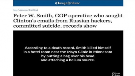 Usa: Smith si suicida, parlò a Wsj di caccia a hacker email Clinton