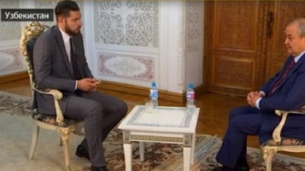 Абдулазиз Комилов «Россия-24» телеканалига интервью берди