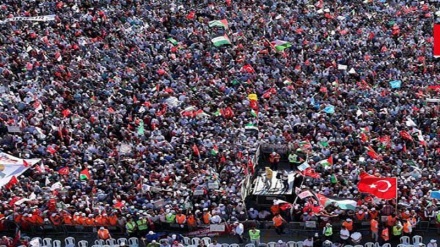 İstanbul'da büyük Kudüs mitingi