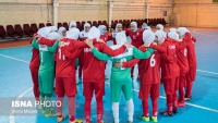 Latihan Timnas Putri Futsal Iran