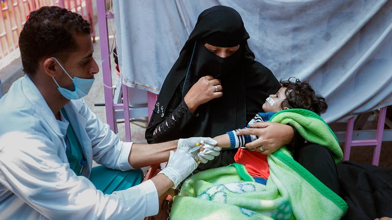  شمار قربانیان وبا در یمن به 1500 نفر رسید