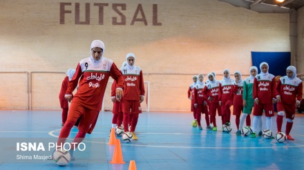 Menengok Latihan Timnas Putri Futsal Iran