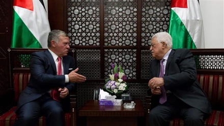 Jordanian king in occupied West Bank on rare visit