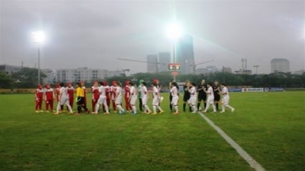 پیروزی دختران فوتبالیست ایرانی مقابل تاجیکستانی ها