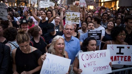 Thousands attend anti-Trump, anti-racism rallies across US