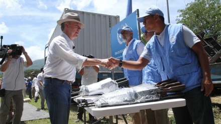 Farc entregam últimas armas às Nações Unidas