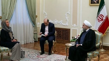 ＥＵ上級代表、韓国とイラクの政府高官がイラン大統領と会談