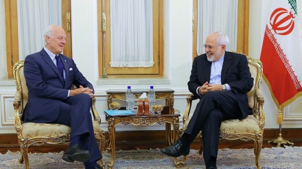 Zarif dhe De Mistura diskutojnë për Sirinë
