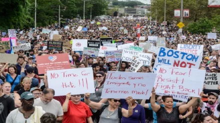 USA: Zehntausende demonstrieren in Boston gegen Rassismus 