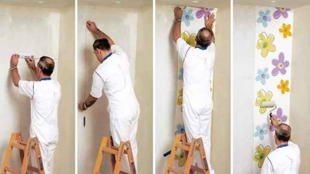 Коғази деворӣ солим аст ё ранг ? 