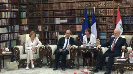 שר החוץ ושרת ההגנה של צרפת הגיעו לבגדאד