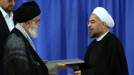 最高指導者、国民の票を認証し、ローハーニー師を大統領に任命
