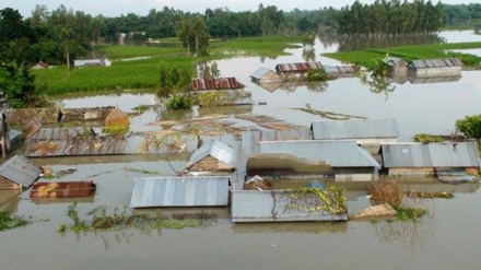 বাংলাদেশের এক-তৃতীয়াংশ এলাকা প্লাবিত, ফের বন্যার আশঙ্কা