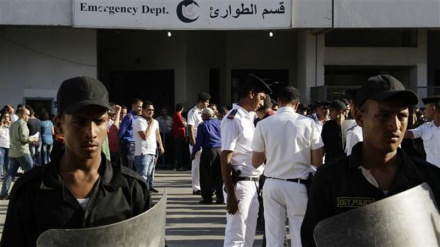 Four Egyptian police killed in attack on patrol car