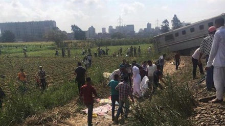मिस्र में दो ट्रेन में टक्कर, 50 हताहत दर्जनों घायल
