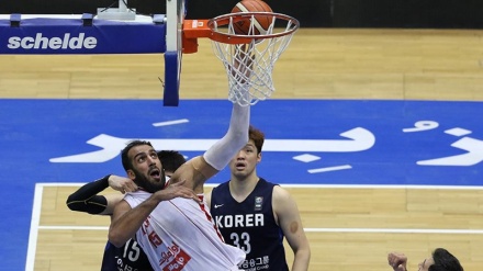 İran Basketbol takımı Güney Korey'i Yendi