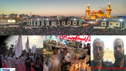 करबला में मौजूद हमारे साथी क़मर अब्बास ने उत्तर प्रदेश के बदरे आलम जी से बात की और साथ ही 9 मोहर्रम में करबला में होने वाली अज़ादारी का आंखों देखा हला बताया