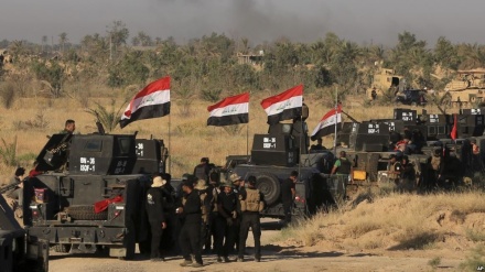 伊拉克武装力量在迪亚拉省对达伊沙恐怖分子采取军事行动