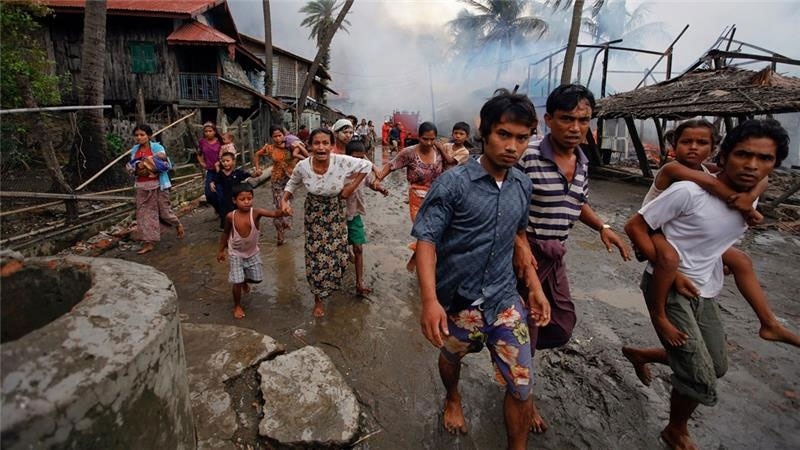 ミャンマーの抑圧されたイスラム教徒