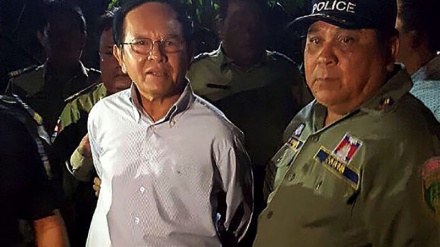 Cambodia arrests opposition leader for ‘treason’